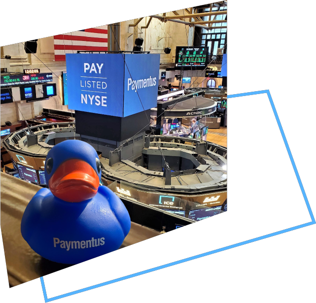 Bill the Duck at stock exchange